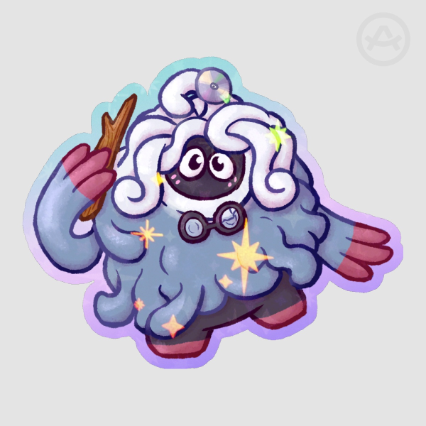 Professor Tangrowth Sticker [Pokopia]