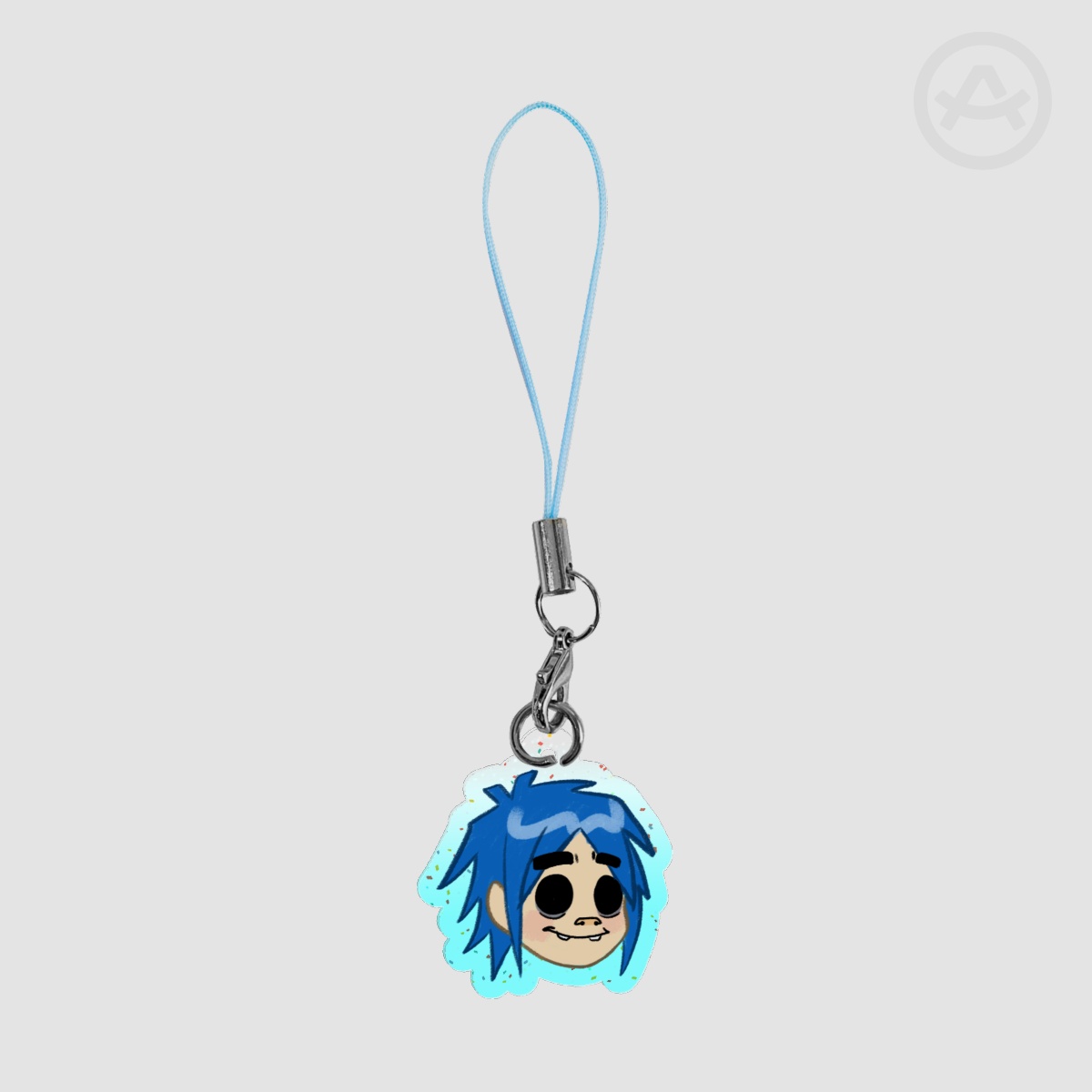 Glitter Phone charm 2D