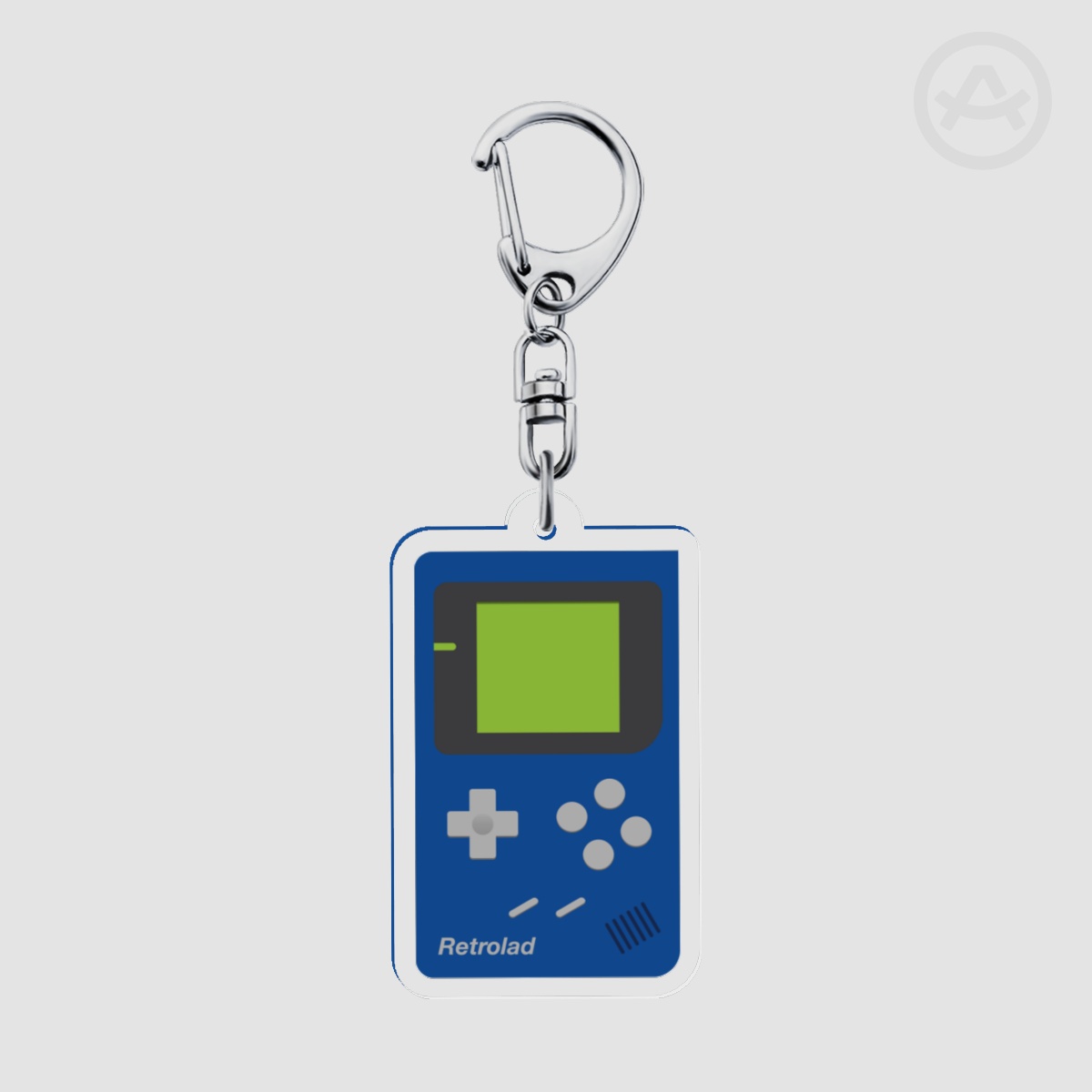 Artenine Originals - Retrolad Blue Keychain