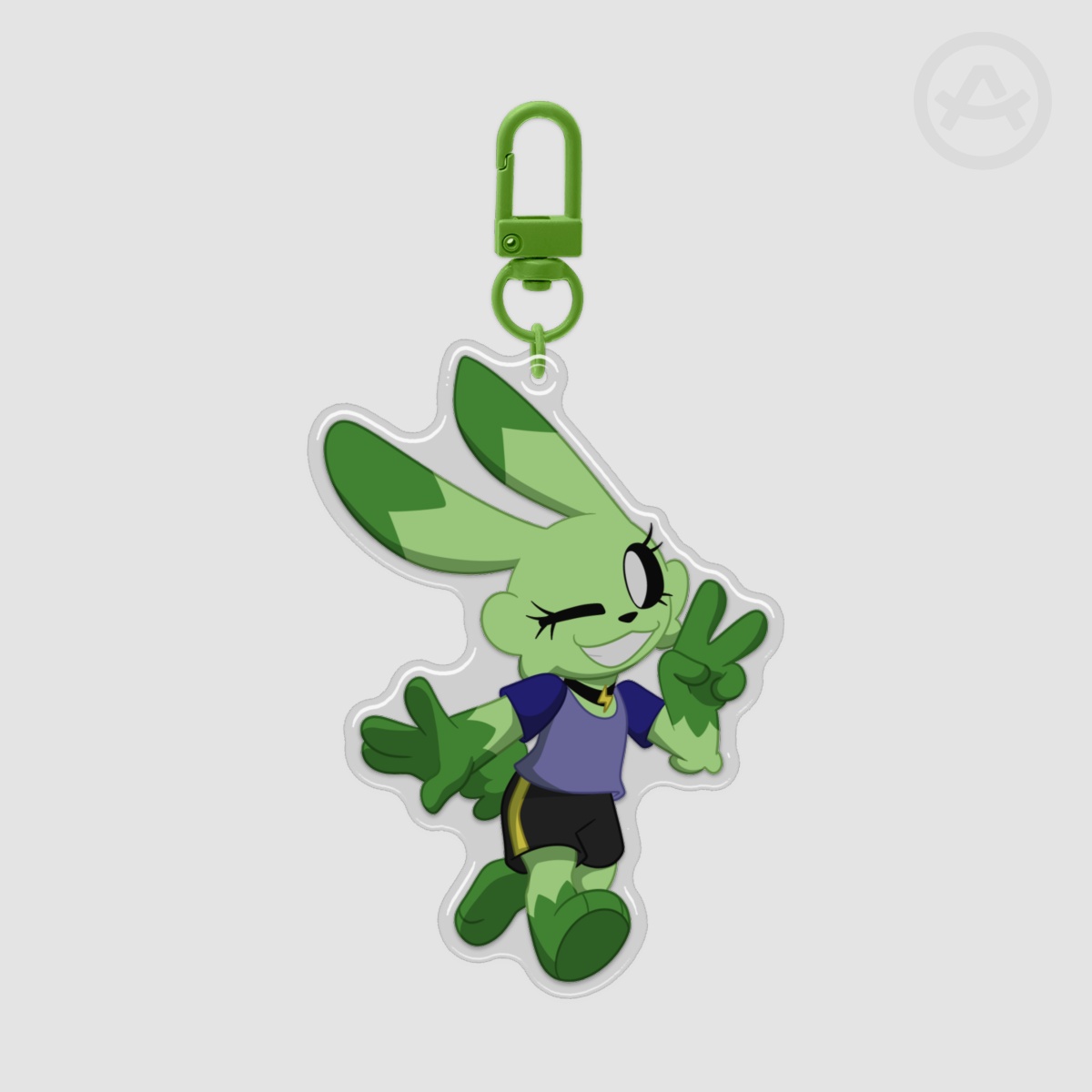 Hoppy Hopscotch Keychain