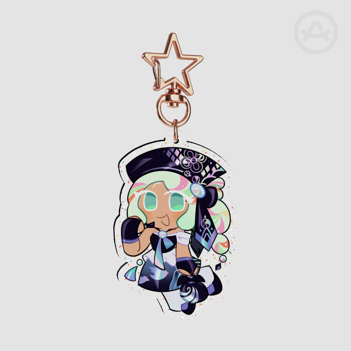 B!TES Okchun Cookie Acrylic Keychain