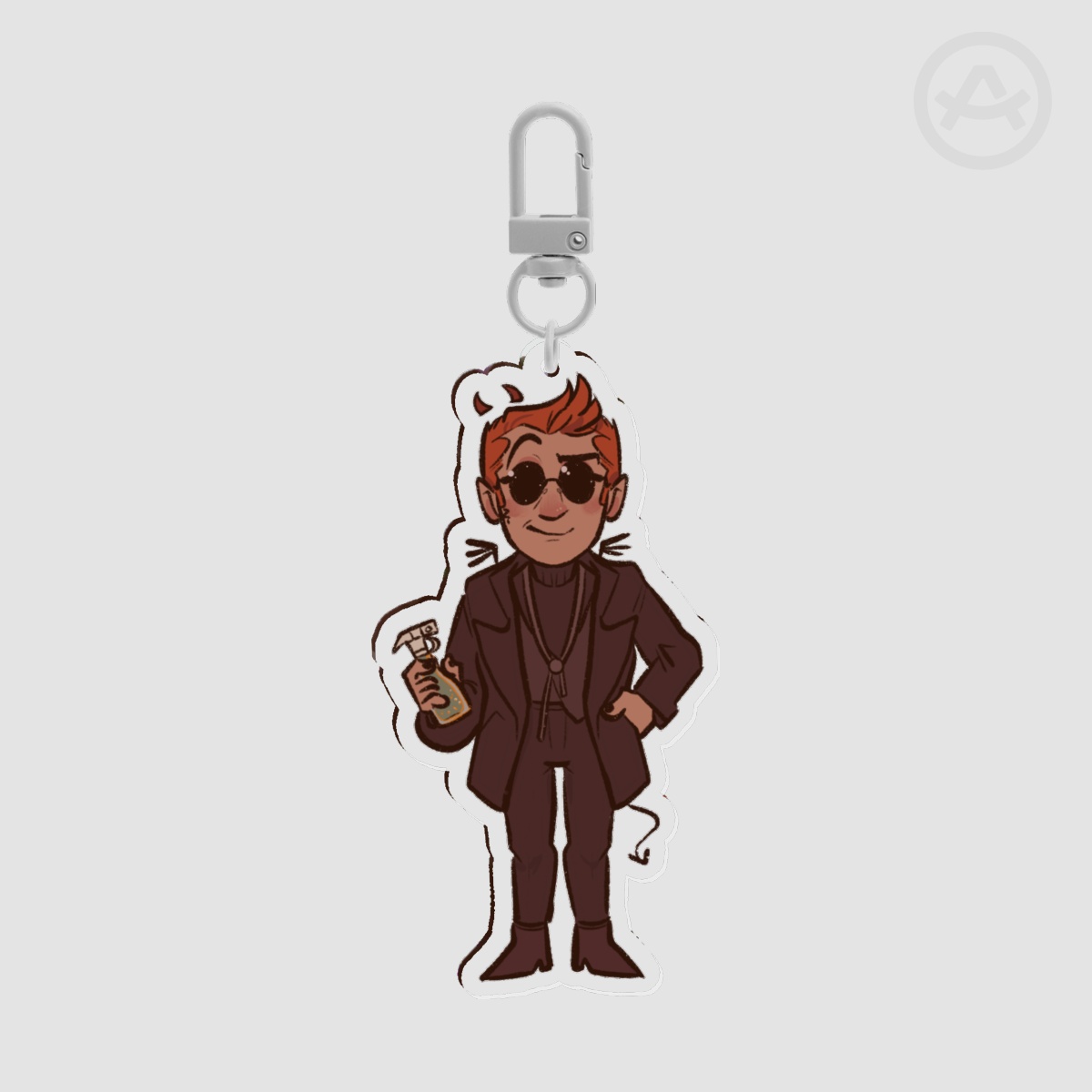 Crow Keychain