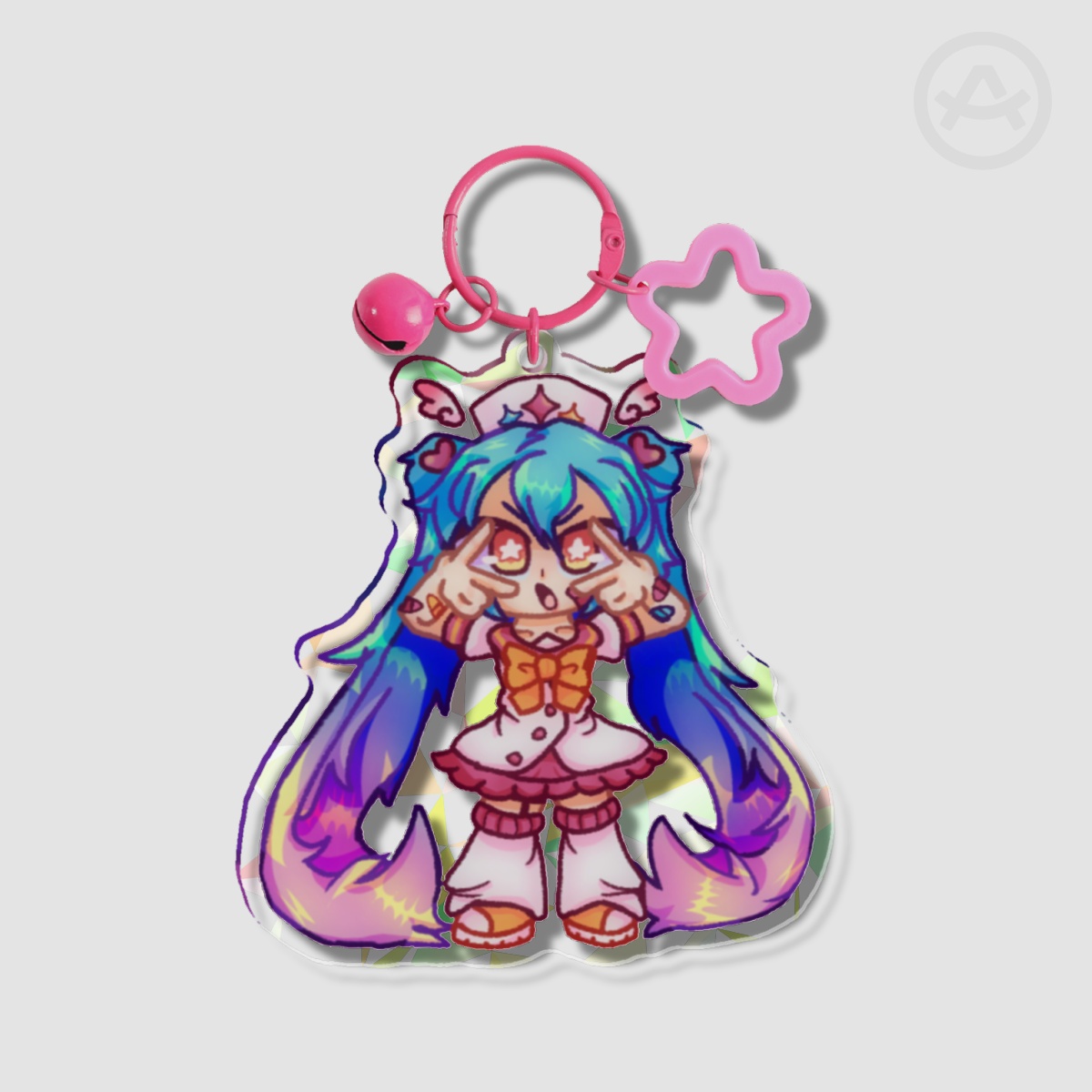 LOVESHOT Hatsune Miku acrylic keychain