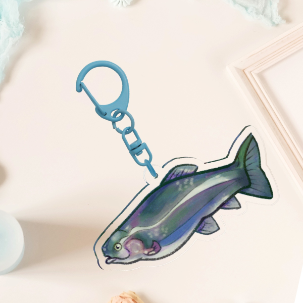 Good Catch! Acrylic Keychain