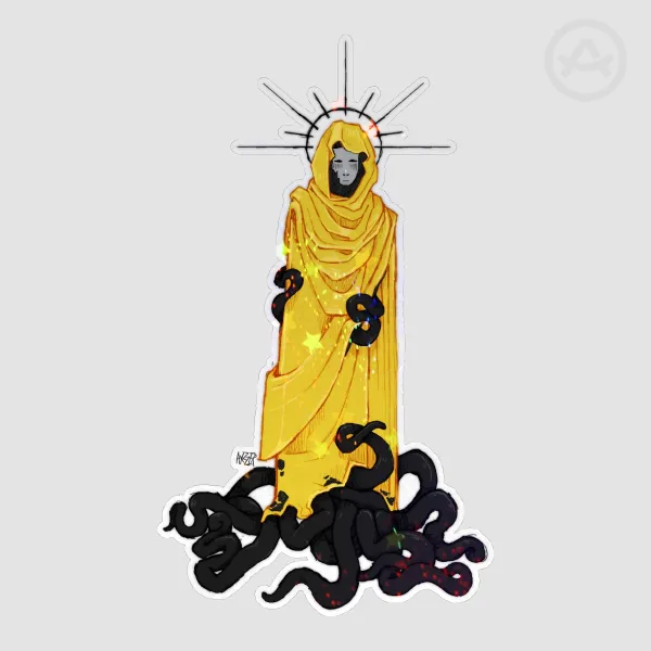 The king in yellow sticker