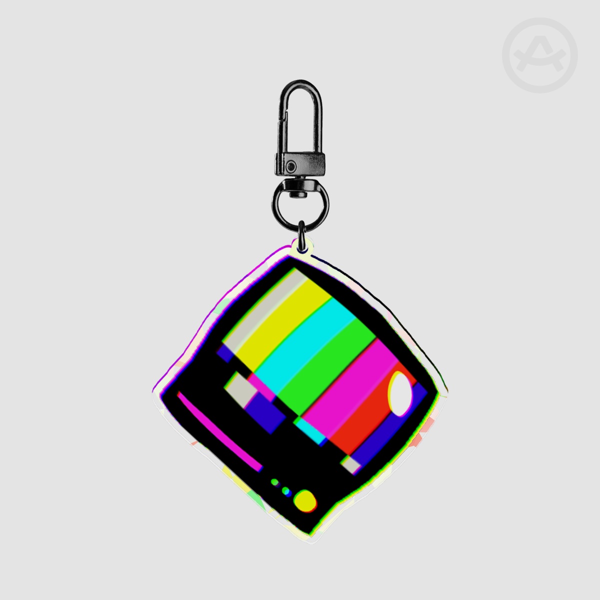 STATIC Miku's TV acrylic keychain