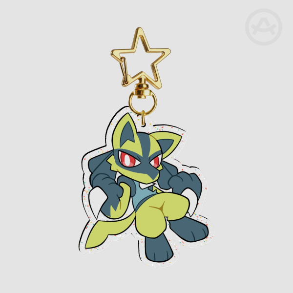 Lucario Acrylic Keychain
