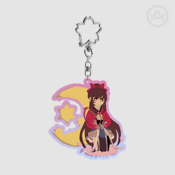 Amane Tsukuyo Colored Edge Acrylic Keychains