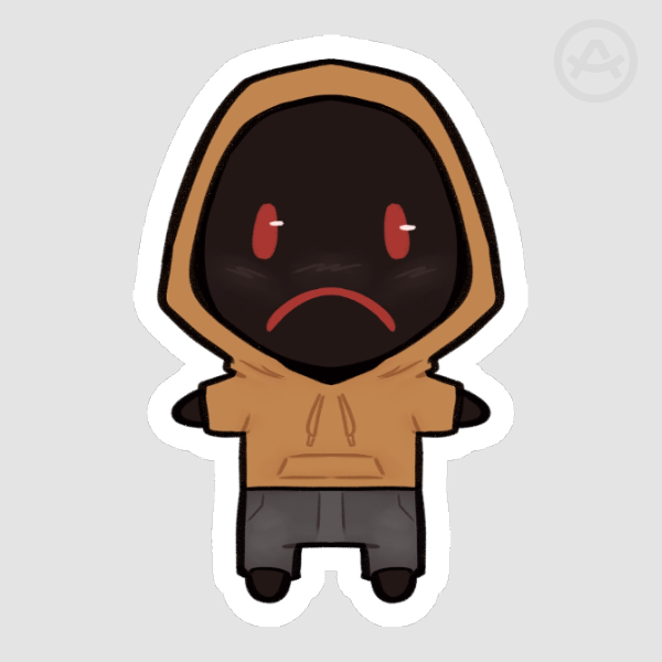 Hoodie Die Cut Sticker