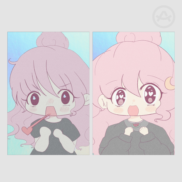 Double Suzu Holographic Photocards