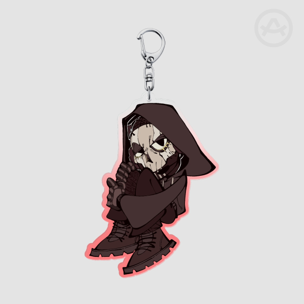 Yandere Ghost Keychain