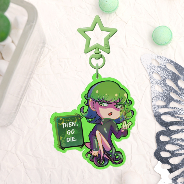 [OPM] Tatsumaki Acrylic Keychains 2 sided