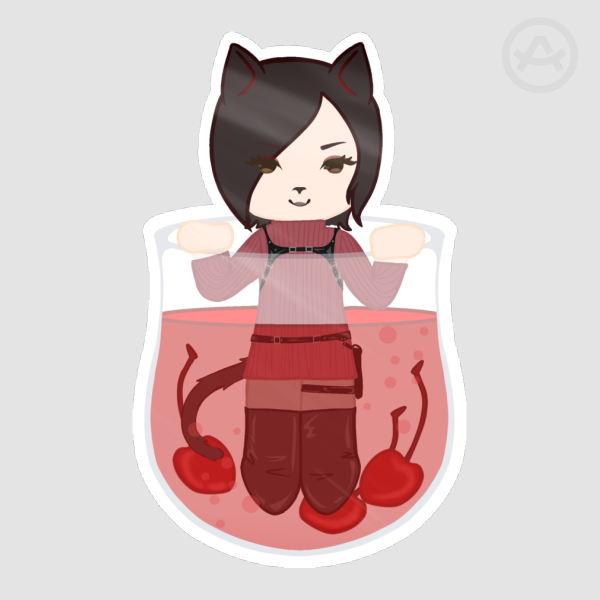 Kitty Ada Wong Sticker (RE4R)