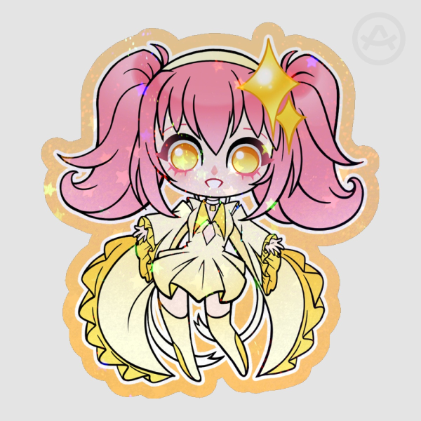 Amulet Diamond Amu Hinamori Shugo Chara | Glitter keychain