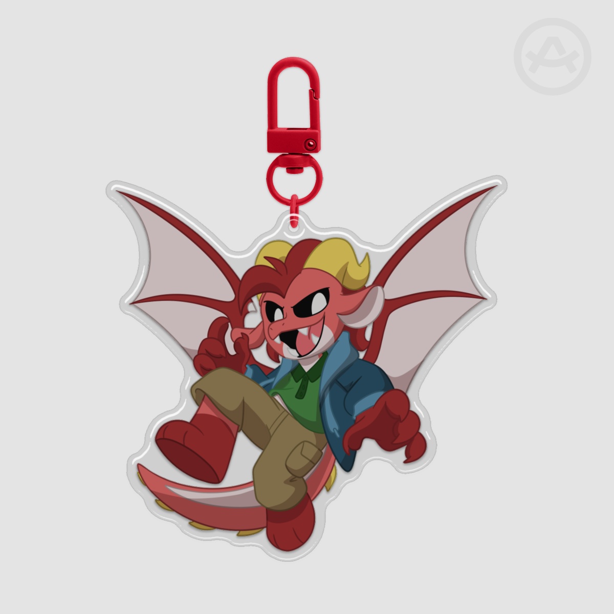 Simon Smoke Keychain