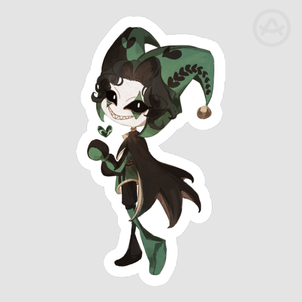 Harlequin Sticker