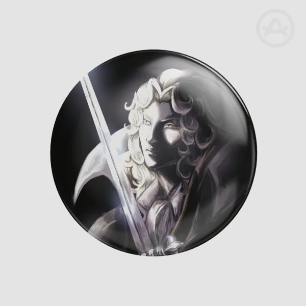 Alucard Round Badges (Button Pins)