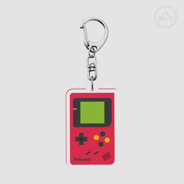 Artenine Originals - Retrolad Red Keychain