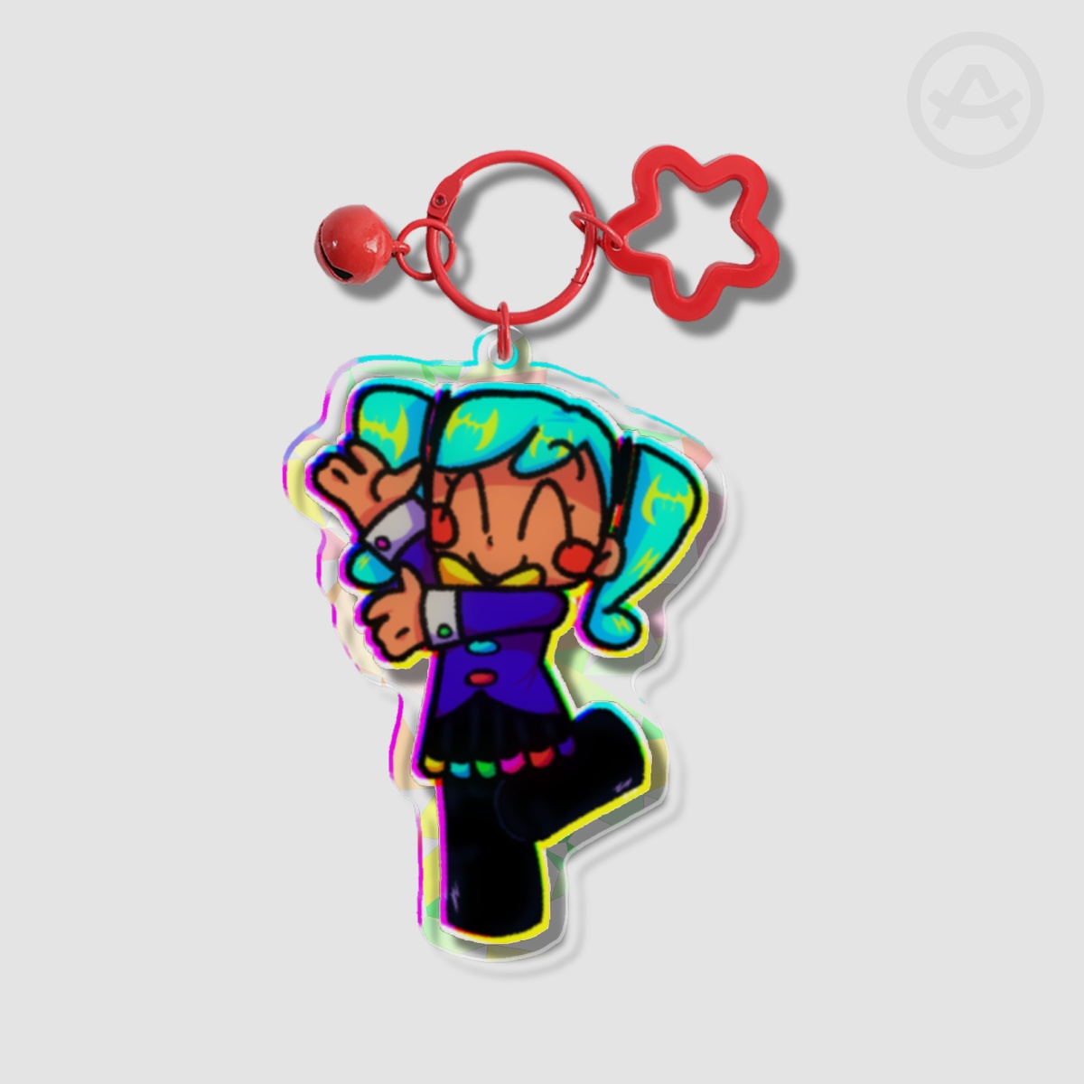 STATIC Hatsune Miku acrylic keychain