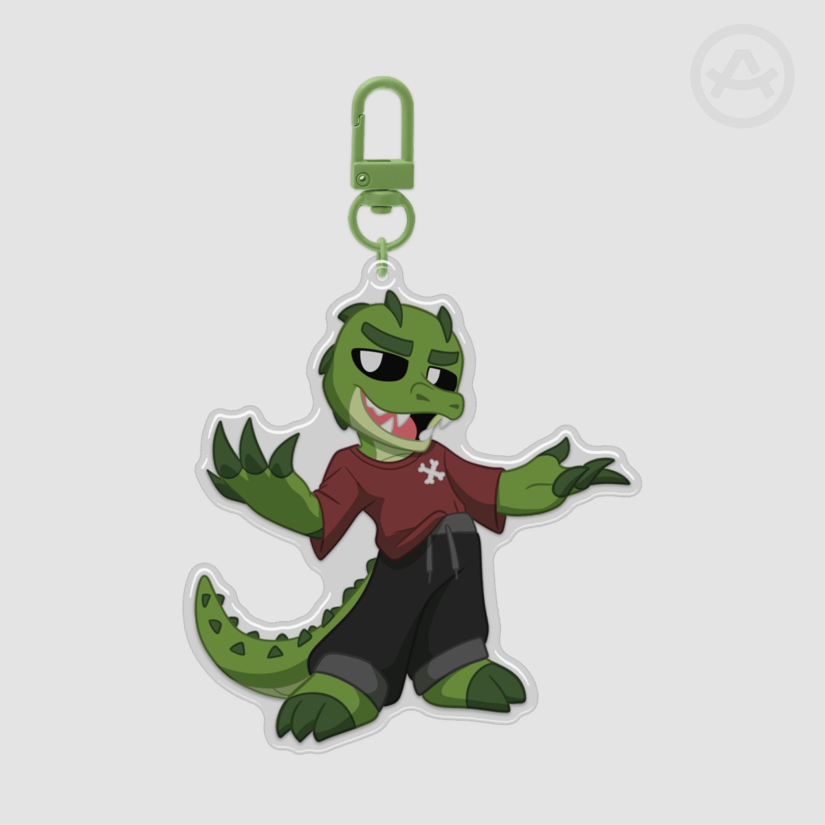 Allister Gator Keychain