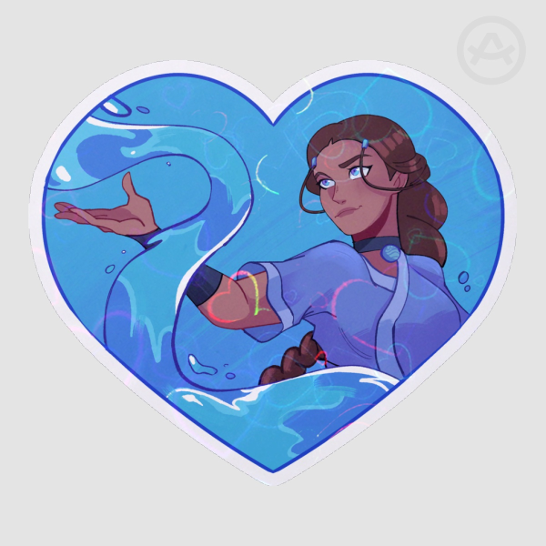 Katara Heart Badge