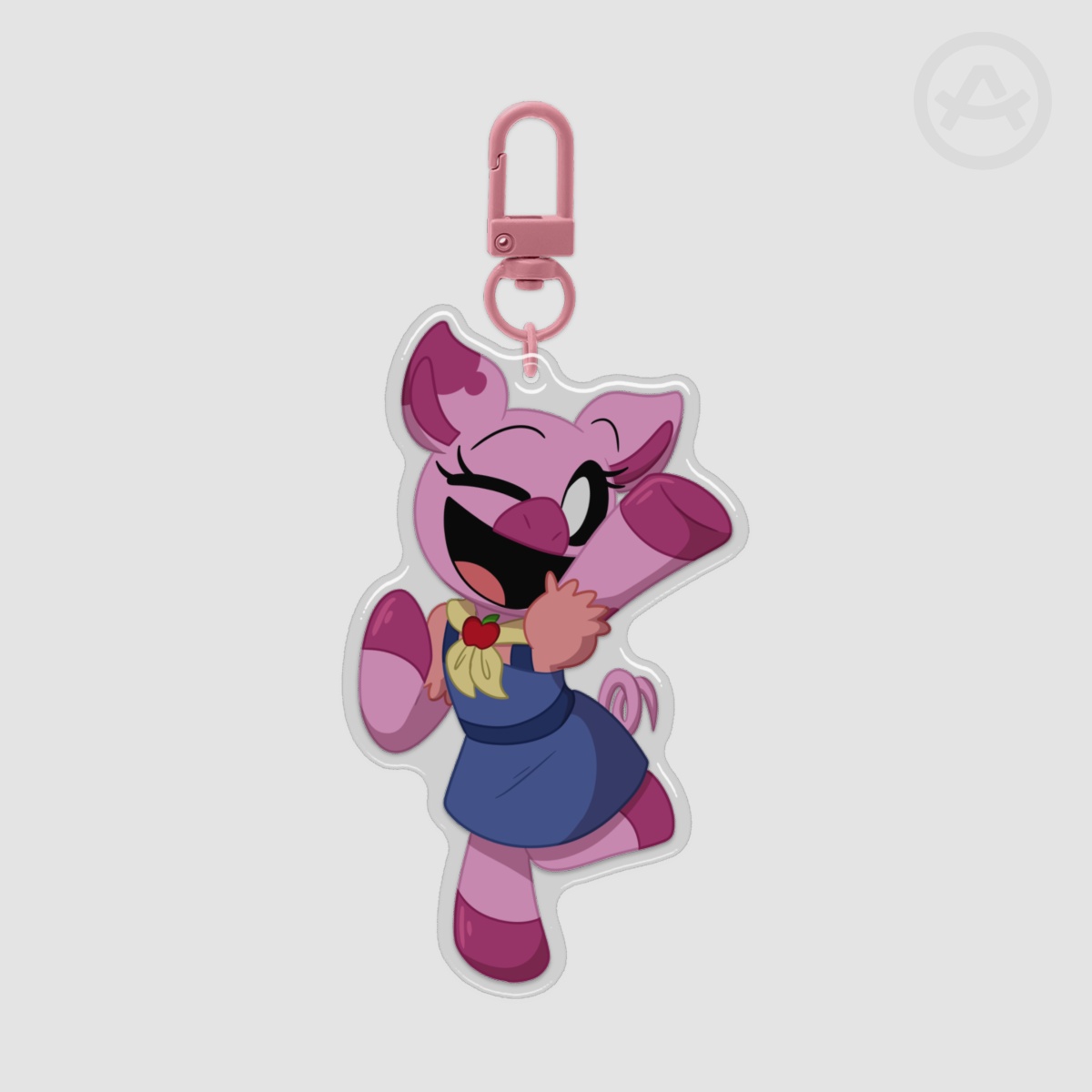 Picky Piggy Keychain