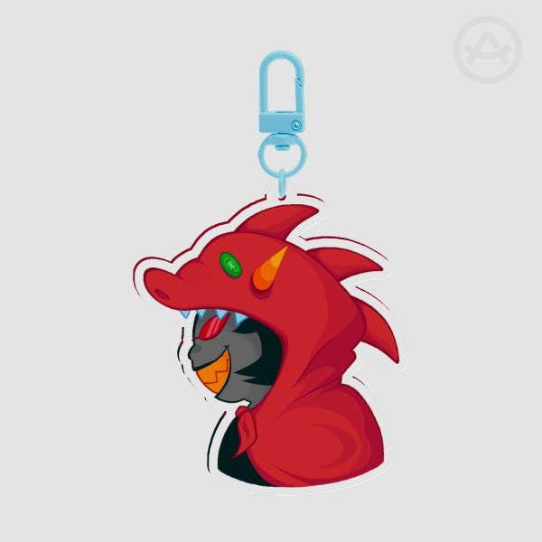 Terezi Pyrope Keychain