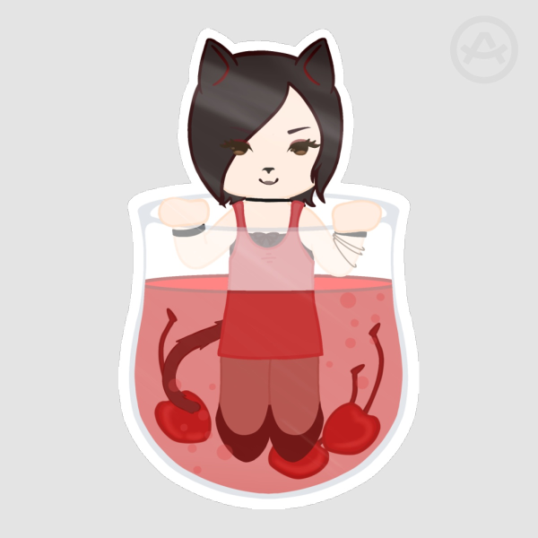 Kitty Ada Wong Sticker (RE2R)