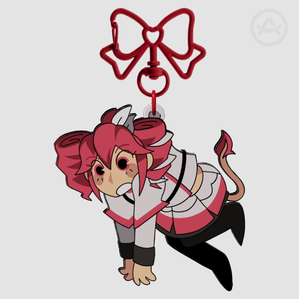Kasane Teto Keychain