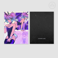 Bunny Woomi Pearl Paper Photocards