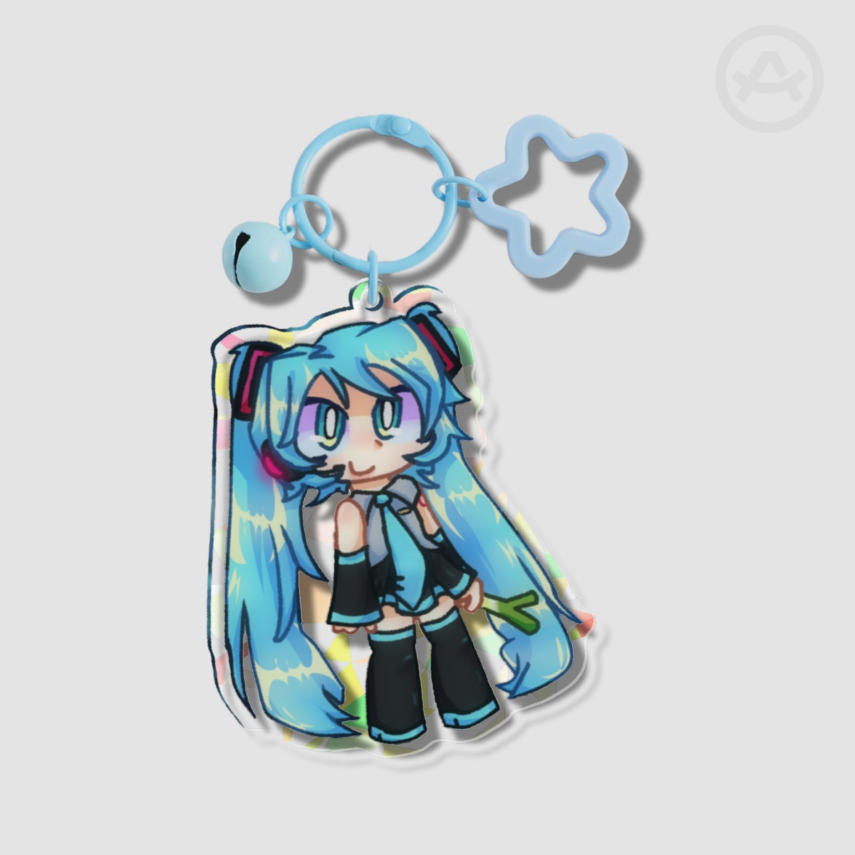 Hatsune Miku acrylic keychain