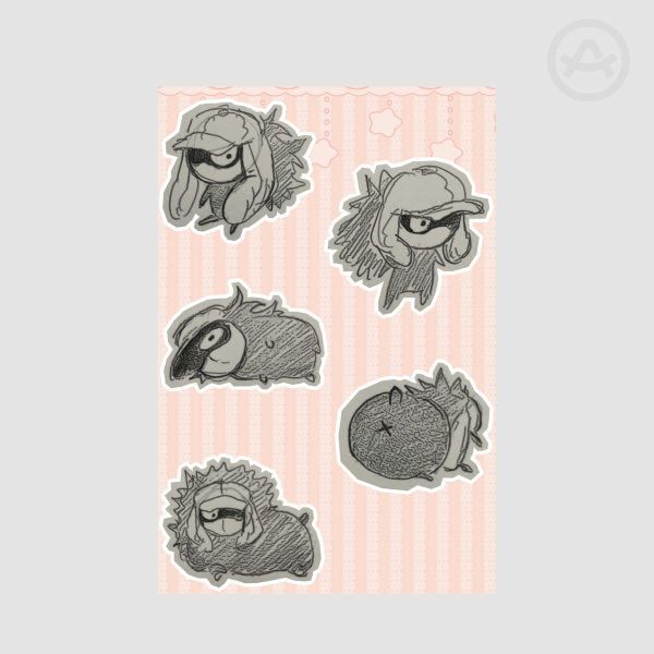 Silly Exé stickers