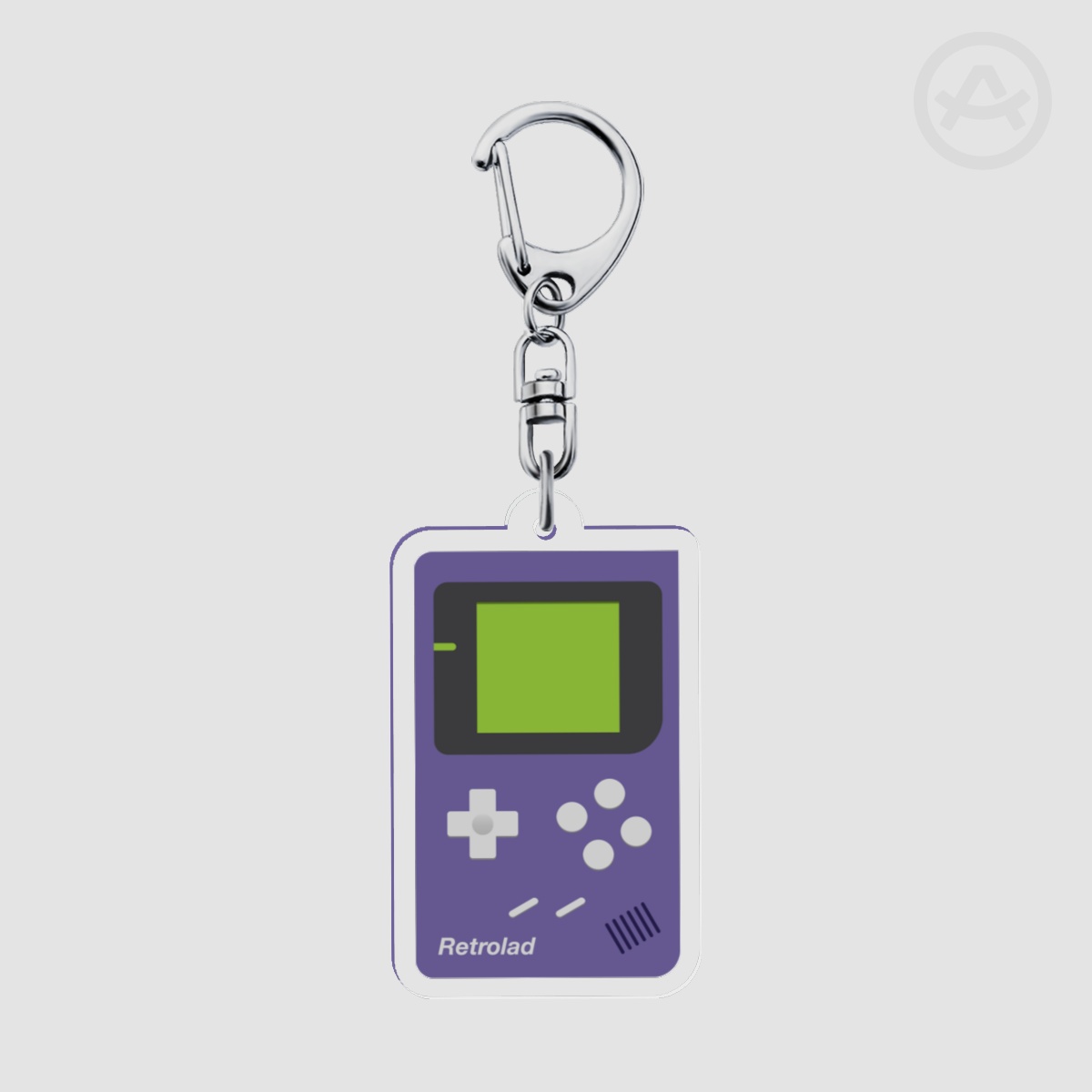 Artenine Originals - Retrolad Purple Keychain