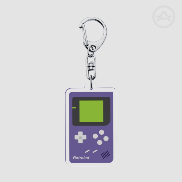Artenine Originals - Retrolad Purple Keychain