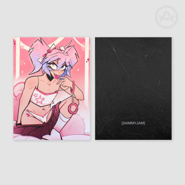 Woomi Soft Pink Pearl Paper Photocards