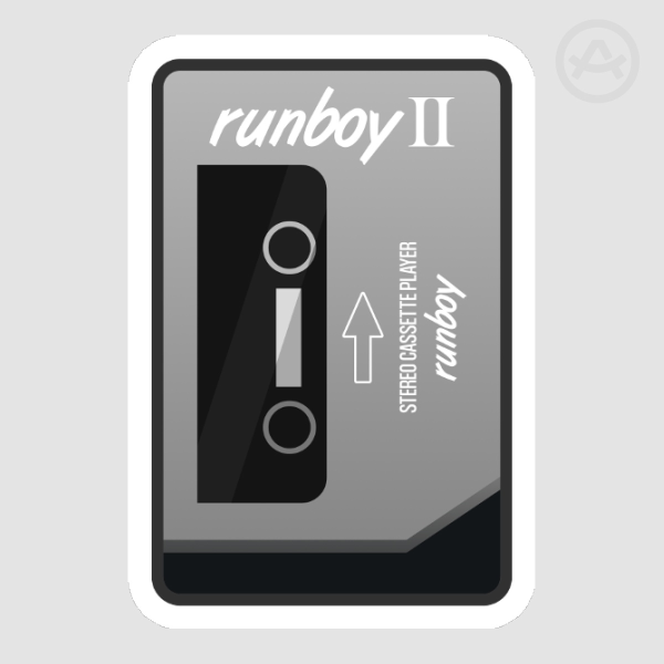 Artenine Originals - Runboy II Stickers