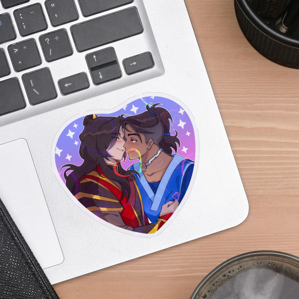 Legend of Aang: The Last Airbender Zuko x Sokka (Zukka) Sticker
