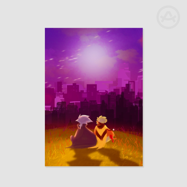 “Sibling Bonding” Lucidity Lacerate Poster