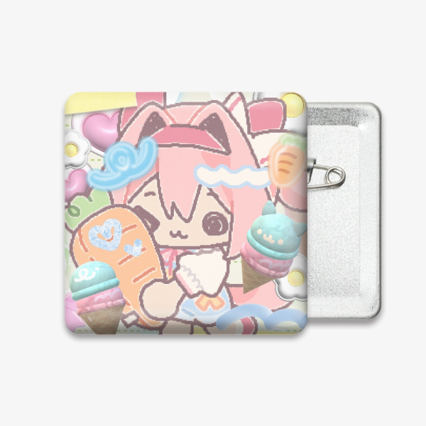 Umamusume | Haru Urara (Casual) PU Badge