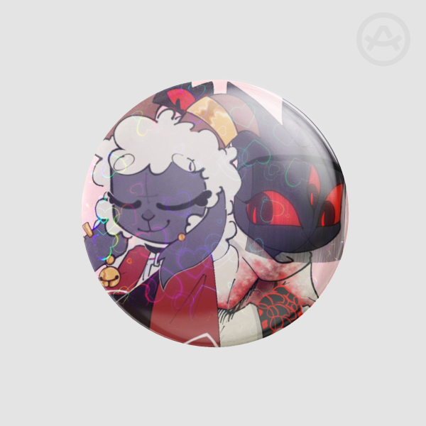 Cult of the lamb - Narilamb Round Badge