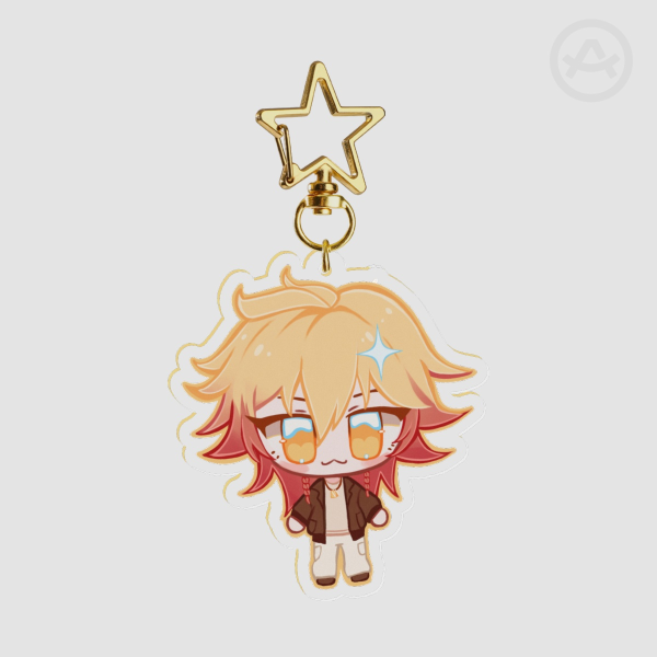 Mydei Clear Acrylic Keychain
