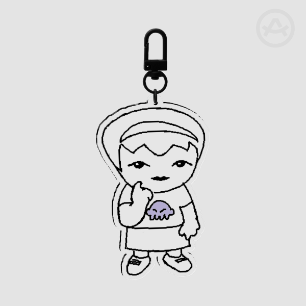 Rose Lalonde MS Paint Keychain