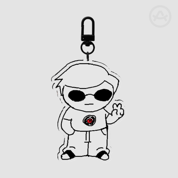 Dave Strider MS Paint Keychain