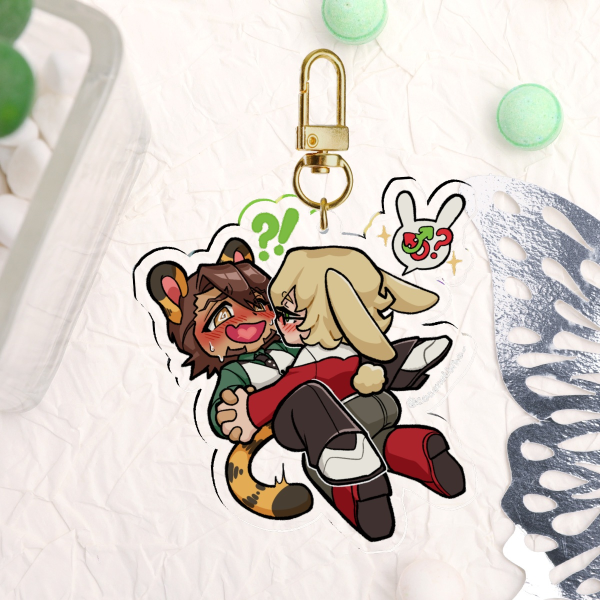 [ Tiger and Bunny ] TaiBani Keychain
