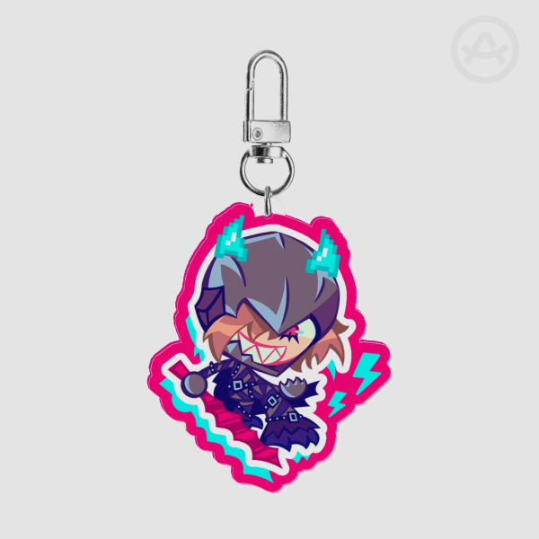 Goro Akechi (Black Mask) - full bleed acrylic keychain