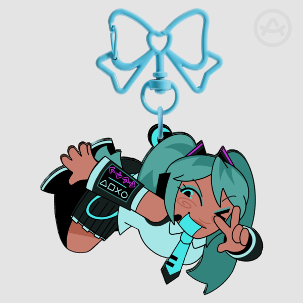 Hatsune Miku Keychain