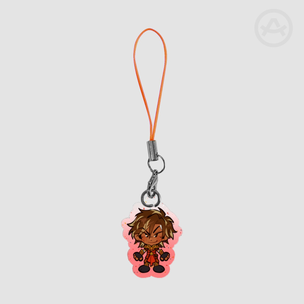 [NINJAGO] Kai Glitter Acrylic Phone Charm