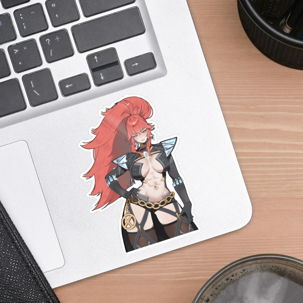 Zentreya x Emma frost cosplay sticker