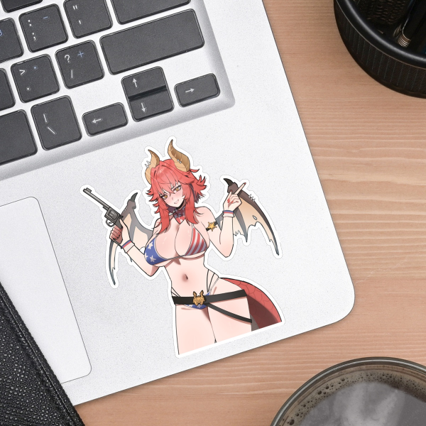 Zentreya Cowgirl Sticker