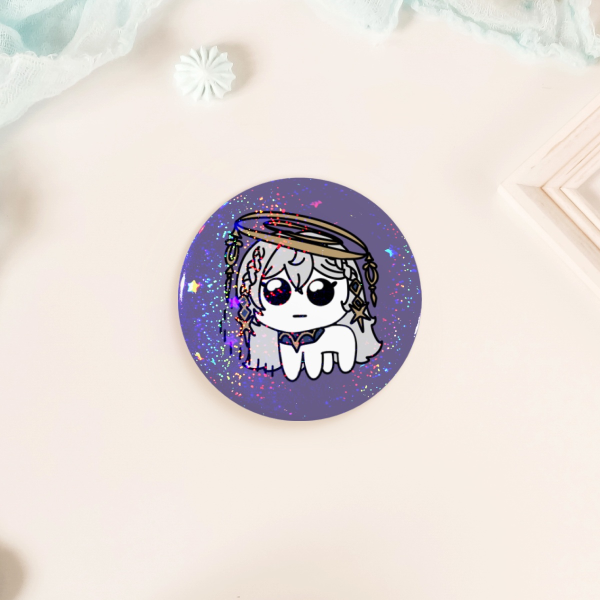 Istaroth TBH Creature Genshin Impact Round Badge